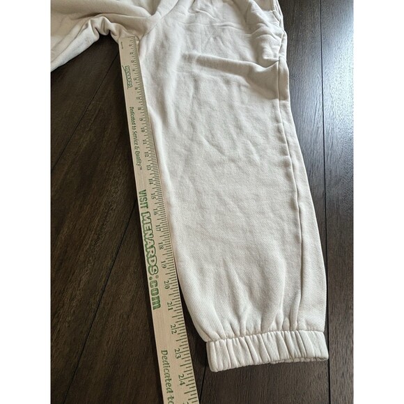Universal Thread Women's  Cream Leisure Joggers Sweatpants Size Large Drawstring - Picture 4 of 6